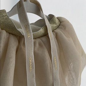 Infant tutu with Chanel ribbon